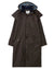 Lighthouse Stockman Long Waterproof Coat in Chocolate #colour_chocolate