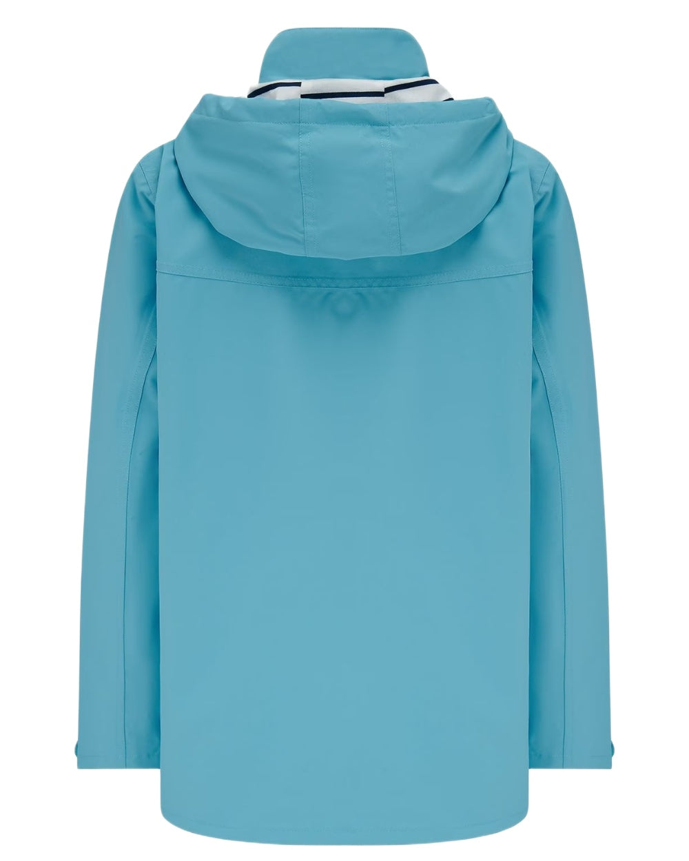 Blue coloured Lighthouse Ladies Beachcomber II Coat on white background 