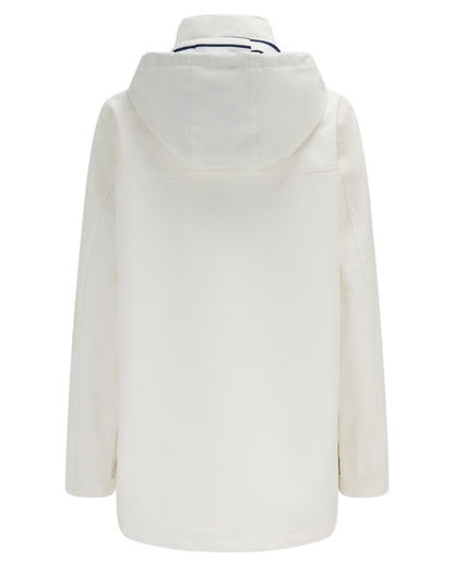 Chalk coloured Lighthouse Ladies Beachcomber II Coat on white background 