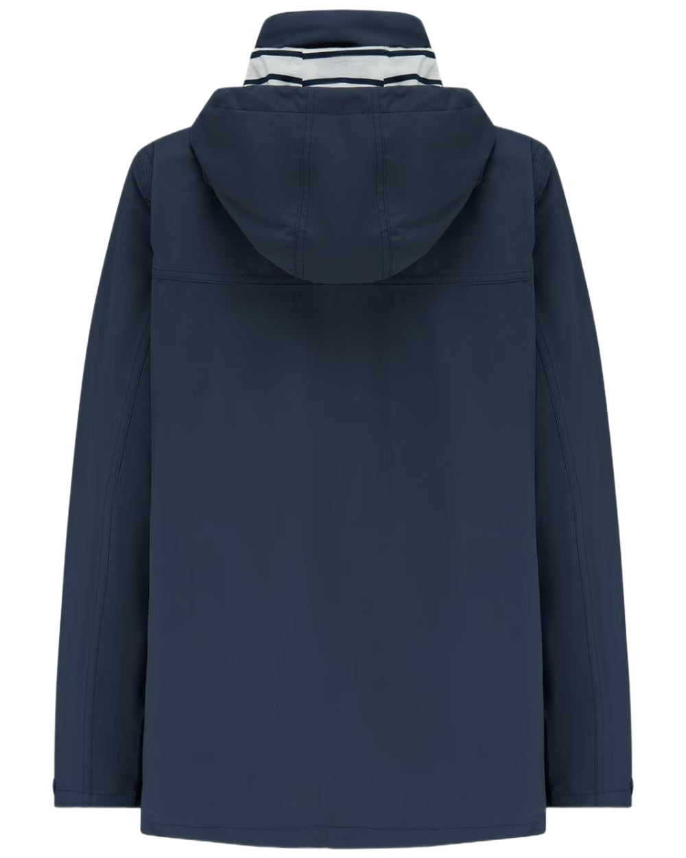 Navy coloured Lighthouse Ladies Beachcomber II Coat on white background 