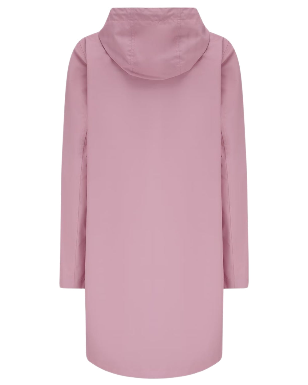 Wild Rose coloured Lighthouse Ladies Beachcomber Long Jacket II on white background 