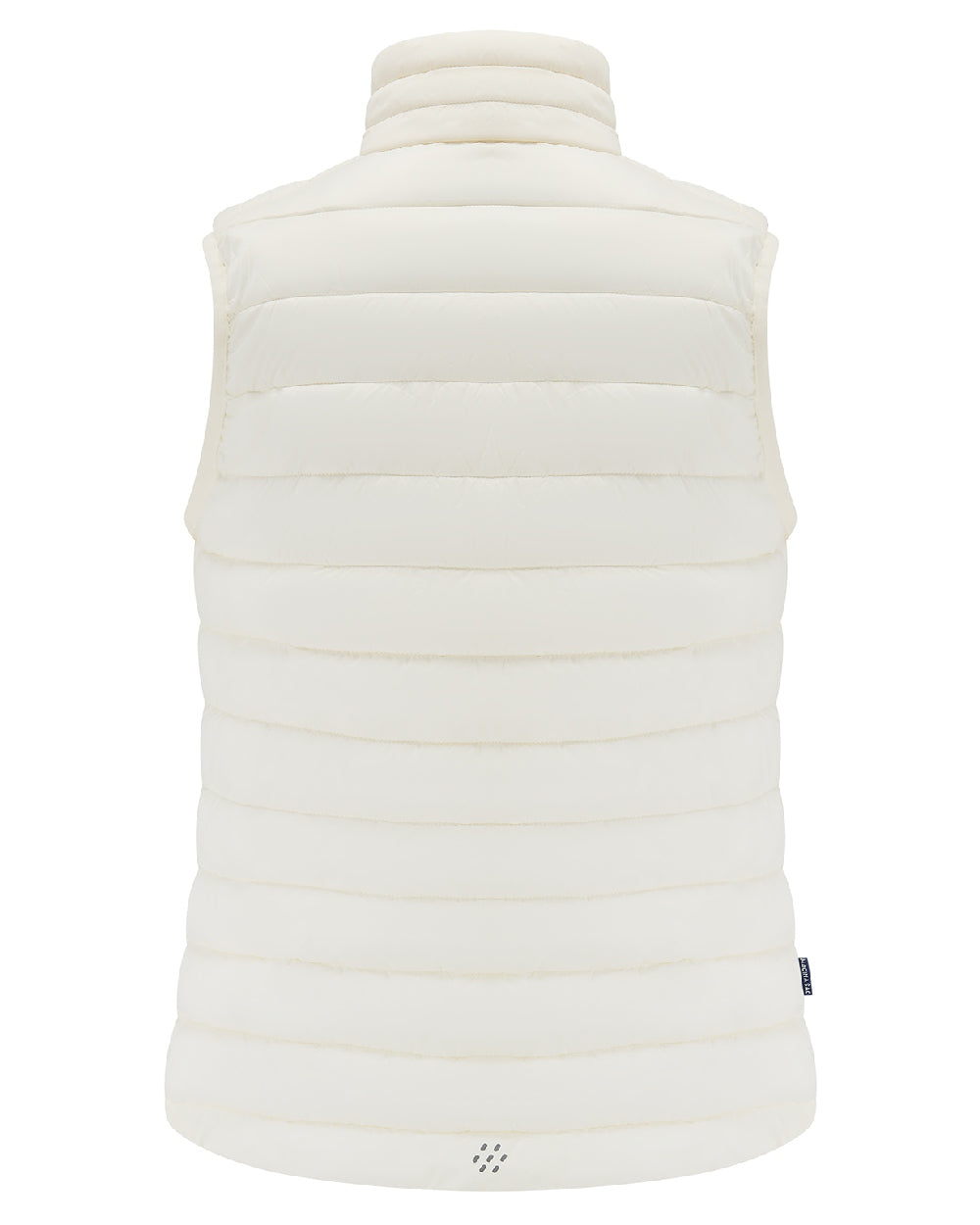 Ivory Coloured Mac In A Sac Womens Synergy Gilet on white background 