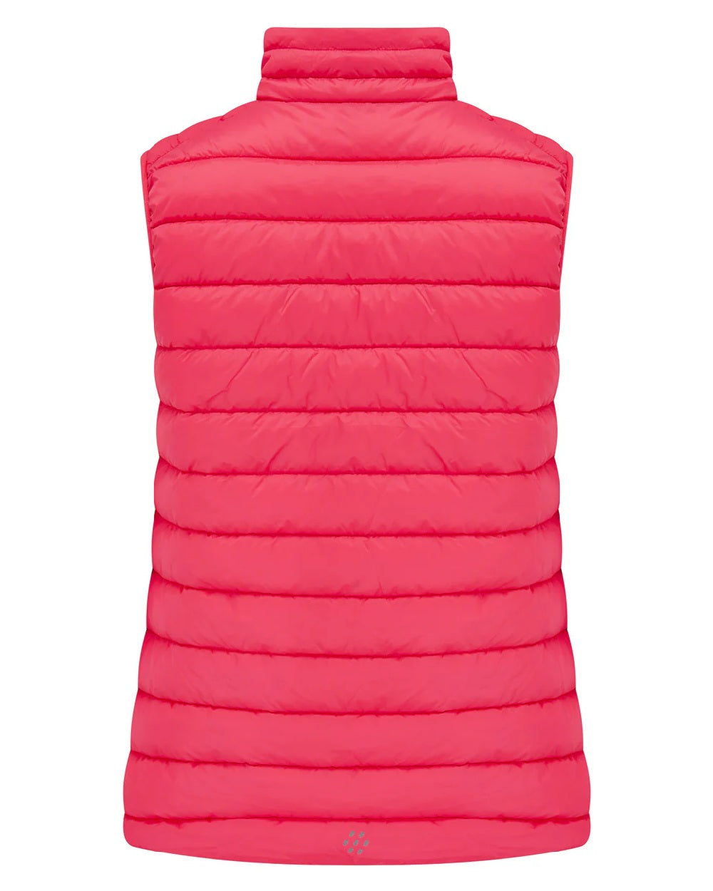 Watermelon Coloured Mac In A Sac Womens Synergy Gilet on white background 