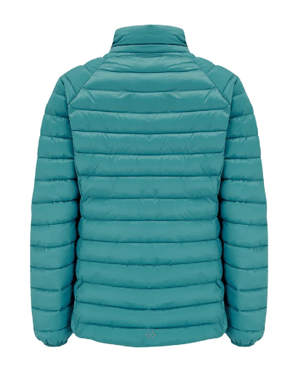 Soft Teal coloured Mac In A Sac Womens Synergy Jacket on white background 