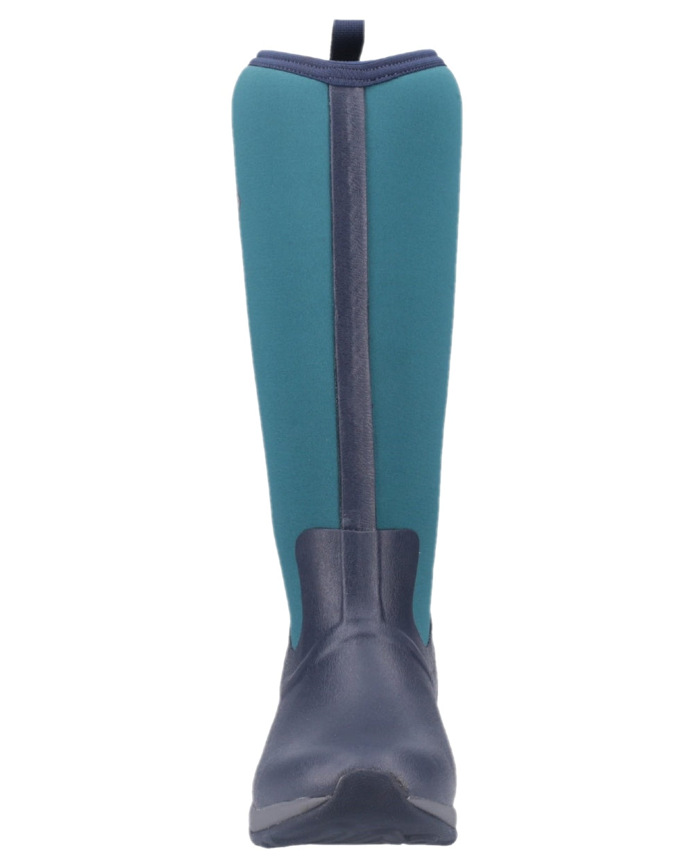 Navy Spruce Coloured Muck Boots Womens Arctic Adventure Tall Boots on white background 