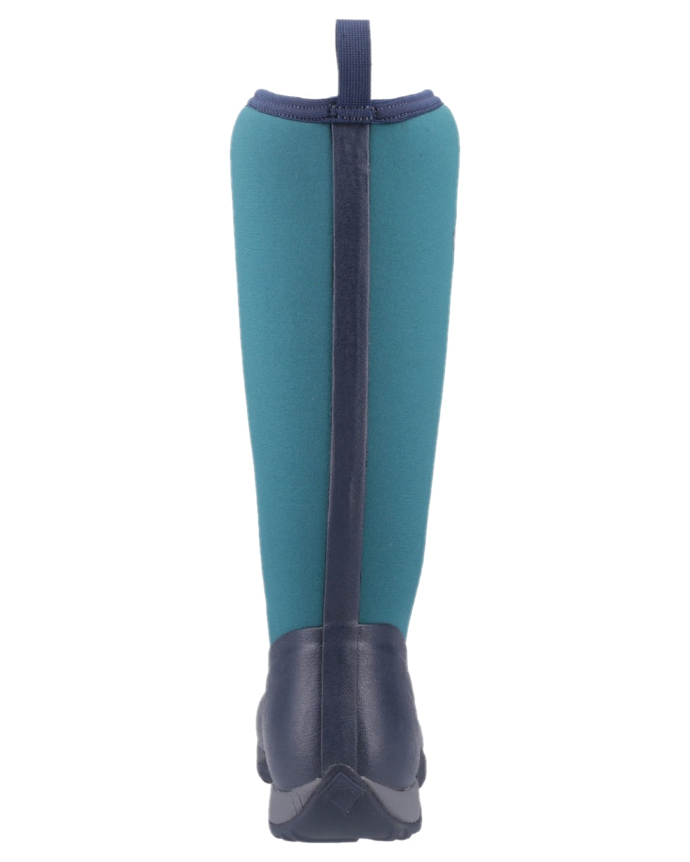 Navy Spruce Coloured Muck Boots Womens Arctic Adventure Tall Boots on white background 
