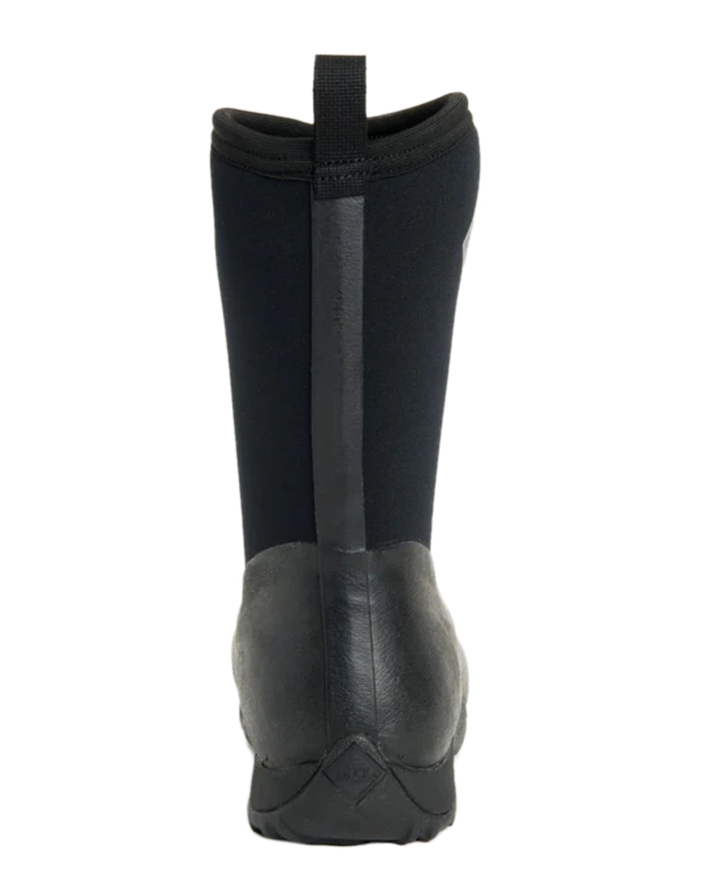 Black Coloured Muck Boots Womens Arctic Weekend Mid Wellingtons on white background 