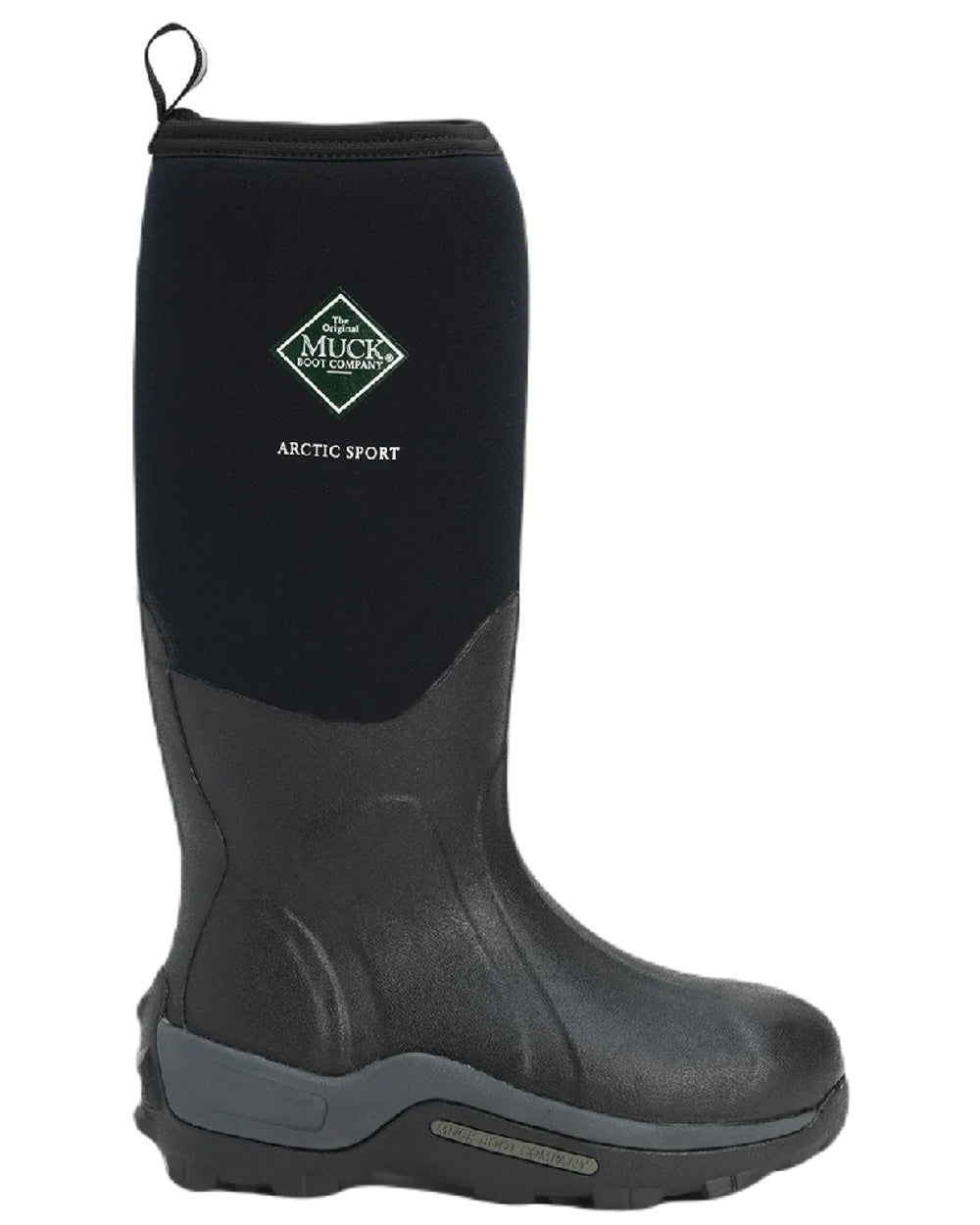 Muck Boots Arctic Sport Tall Wellingtons in Black 