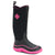 Muck Boots Womens Hale Wellingtons in Black/Pink #colour_black-pink