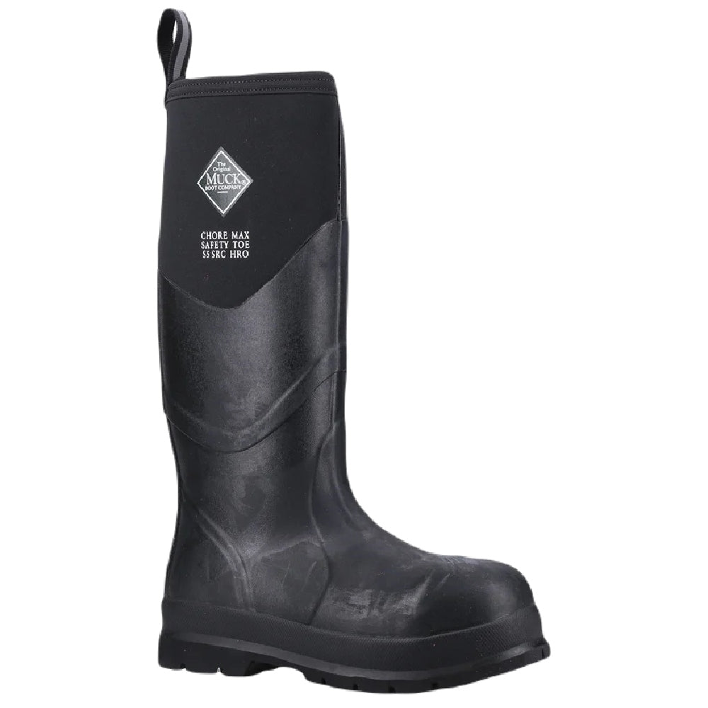 Muck Boots Chore Max Steel Toe S5 Tall Boots in Black 