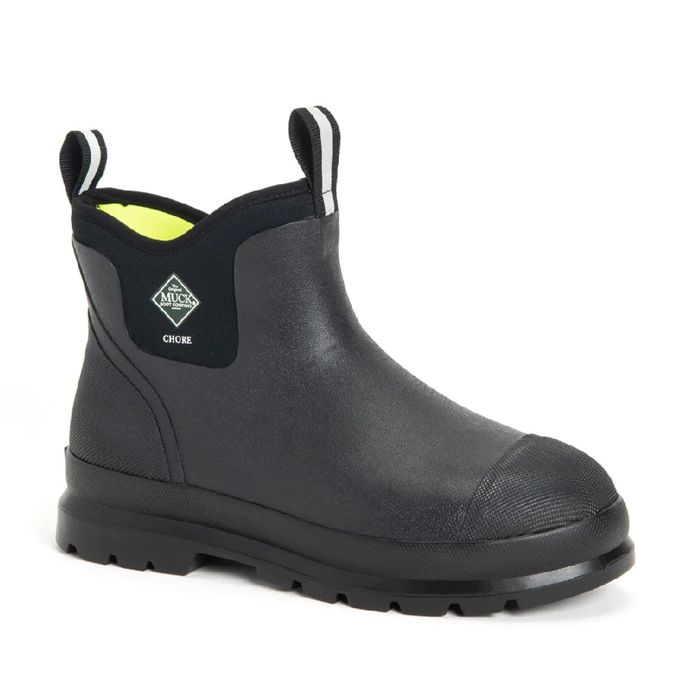 Muck Boots Mens Chore Classic Chelsea Boots in Black