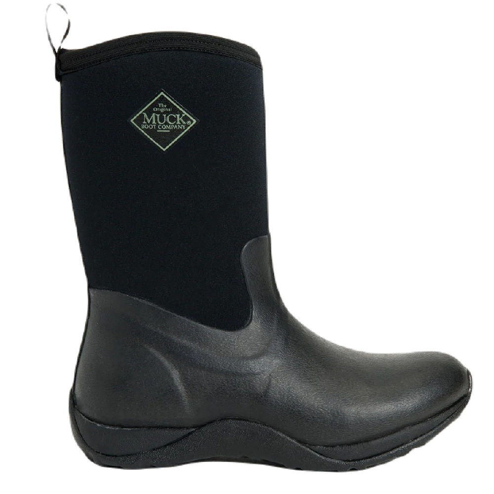 Muck Boots Womens Arctic Weekend Mid Wellingtons in Black 