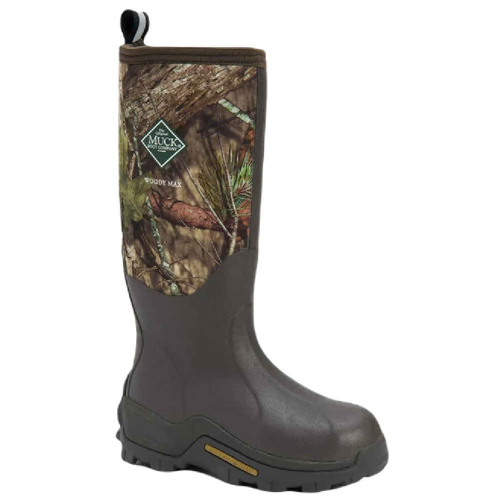 Muck Boots Woody Max Tall Wellington in Mossy Oak