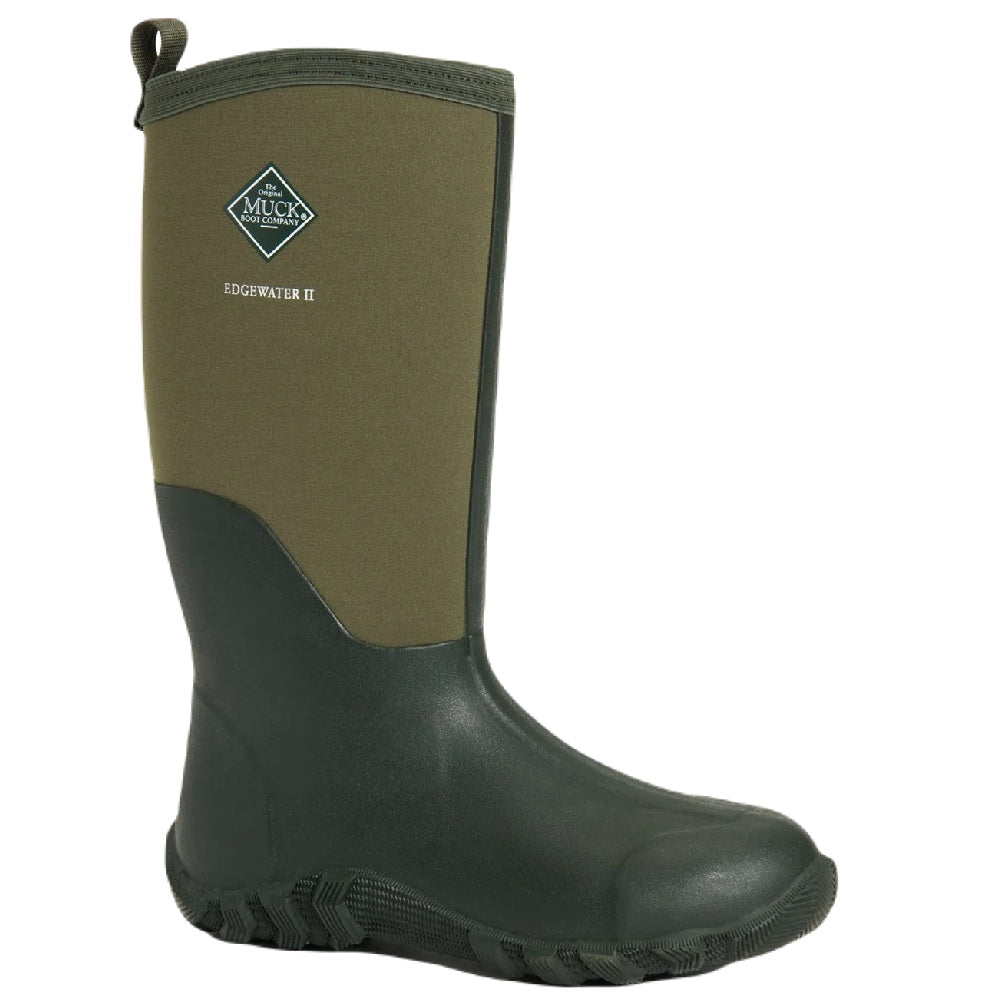 Muck Boots Edgewater II Wellingtons in Moss 