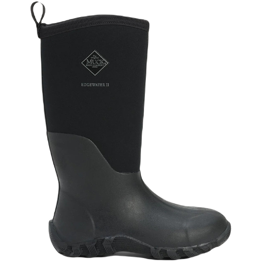 Muck Boots Edgewater II Wellingtons in Black 