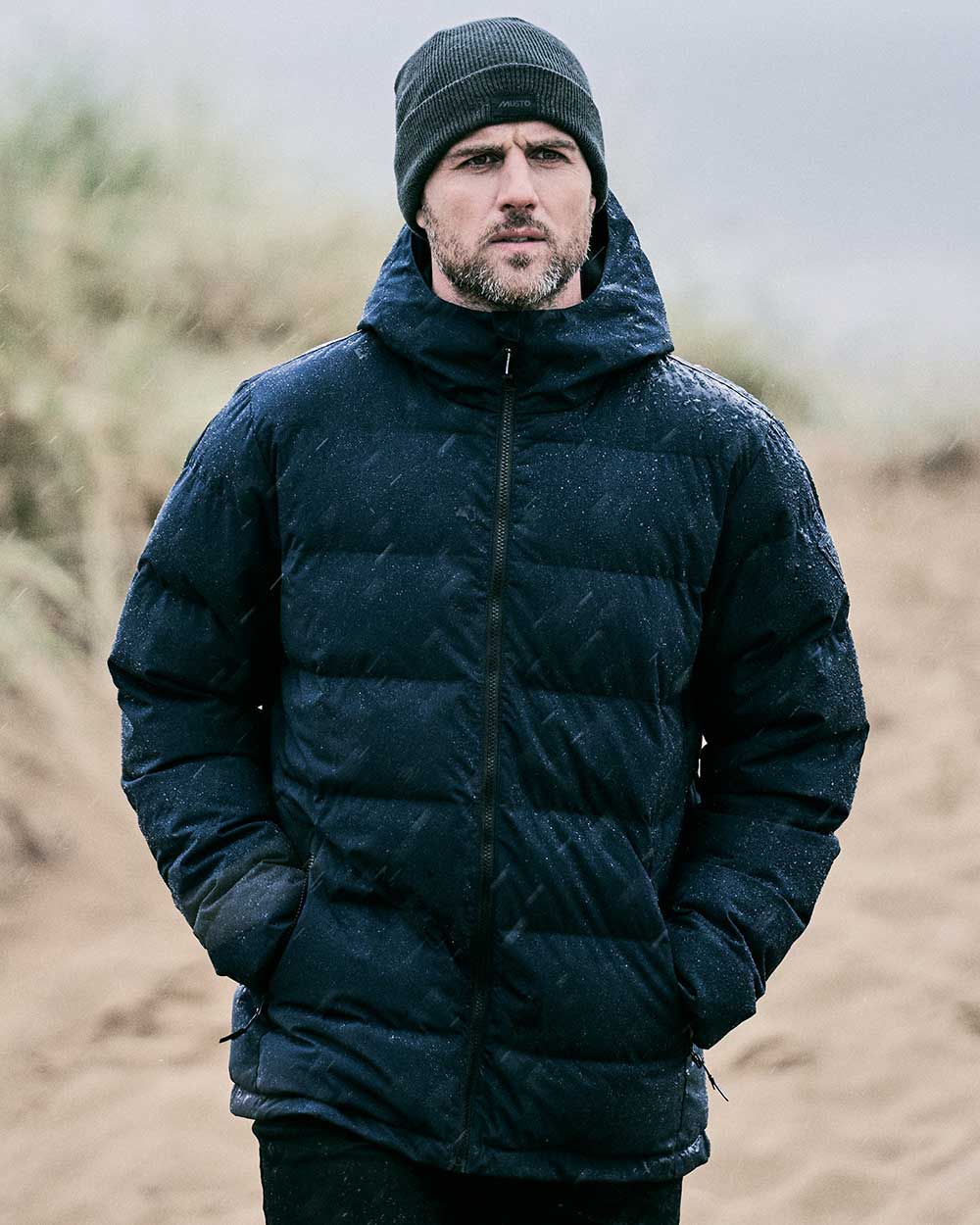 Musto Mens Marina Quilted Jacket 2.0 in Navy 