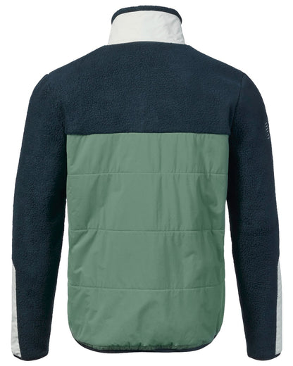 Duck Green coloured Musto Mens 64 Pile Fleece Jacket On A White Background 