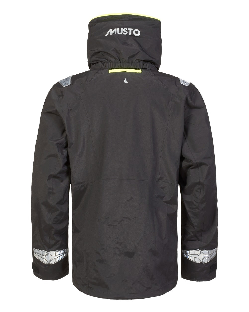Black coloured Musto Mens Br2 Offshore Jacket 2.0 on white background 