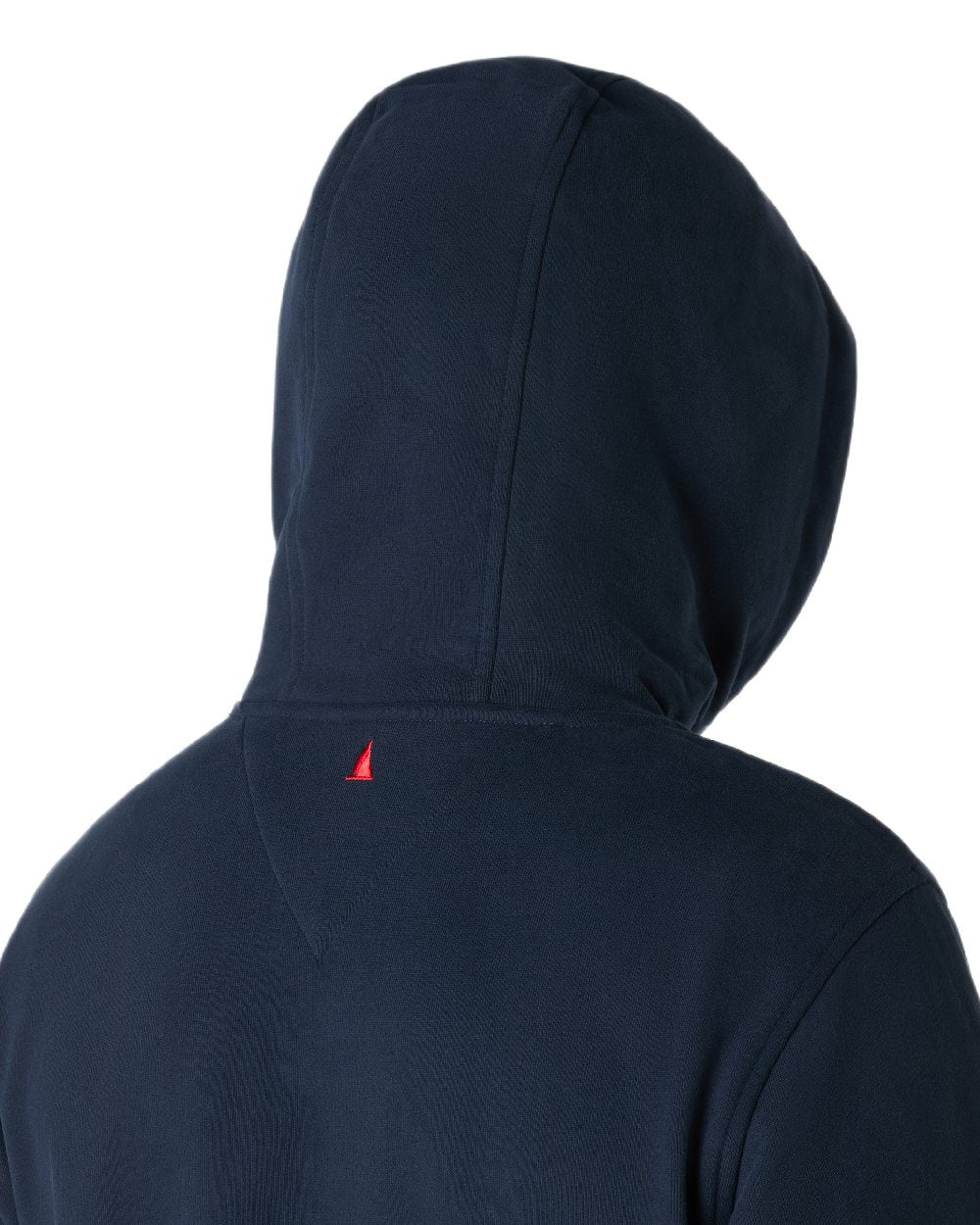 Navy Coloured Musto Mens Classic Hoodie on white background 