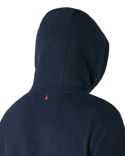 Navy Coloured Musto Mens Classic Hoodie on white background 