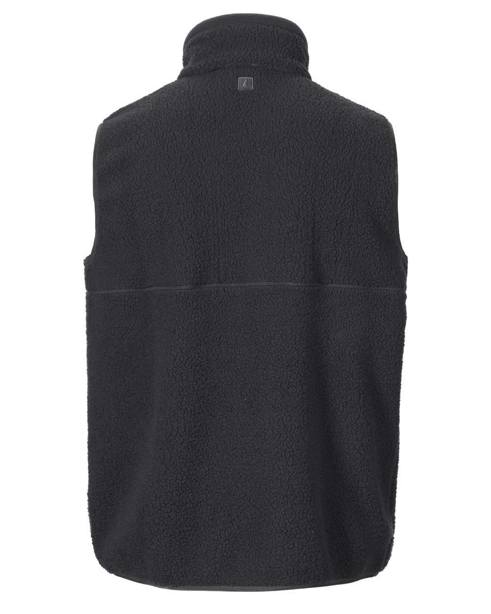 Carbon Coloured Musto Mens Cover Deep Pile Fleece Vest on white background 