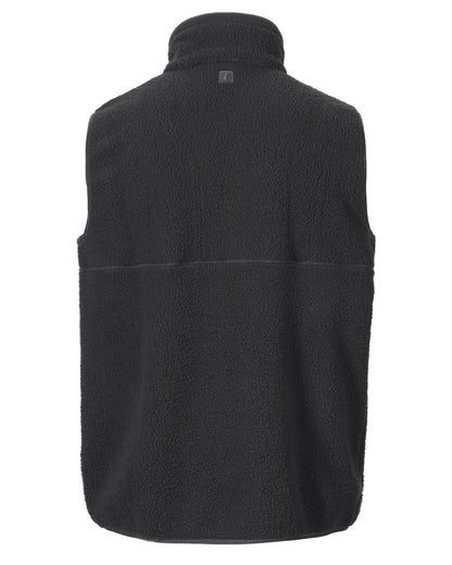Carbon Coloured Musto Mens Cover Deep Pile Fleece Vest on white background 
