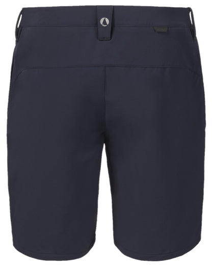 Navy Coloured Musto Mens Evo Active Shorts on white background 