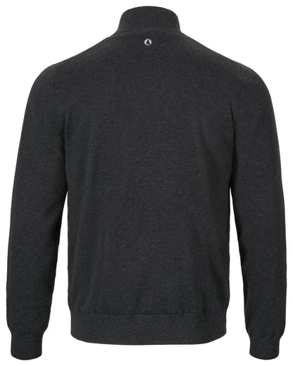Carbon Coloured Musto Mens Evo Windproof Knit Jacket on white background 