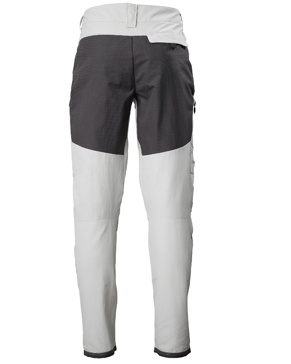 Platinum coloured Musto Mens Evolution Performance Trouser 2.0 on white background 