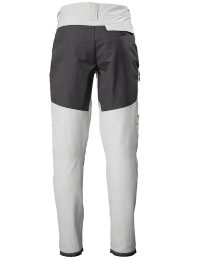 Platinum coloured Musto Mens Evolution Performance Trouser 2.0 on white background 