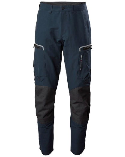 True Navy coloured Musto Mens Evolution Performance Trouser 2.0 on white background 