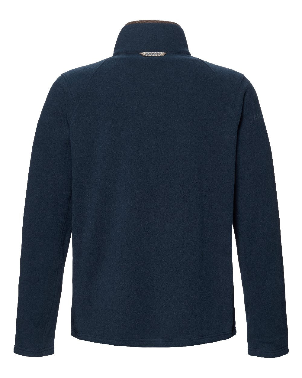 Navy Coloured Musto Mens Fenland 200 Polartec Fleece Jacket on White Background 