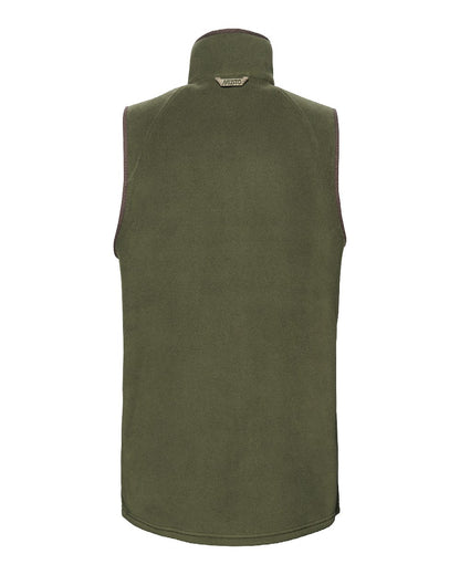 Deep Green Coloured Musto Mens Fenland 200 Polartec Vest on White Background 