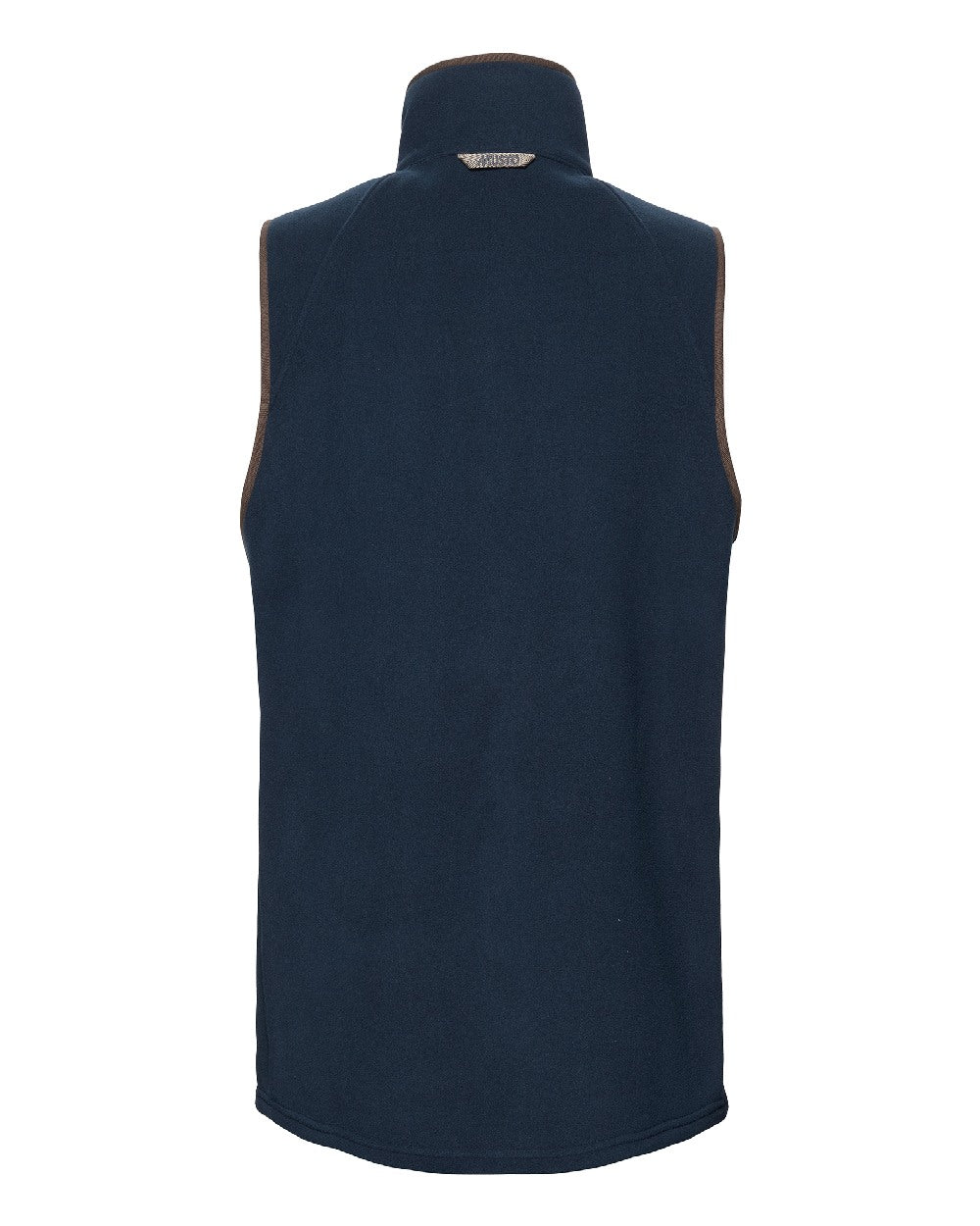 Navy Coloured Musto Mens Fenland 200 Polartec Vest on White Background 