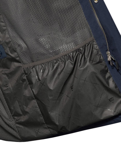 Navy Coloured Musto Mens Fenland Jacket 3.0 on White Background 
