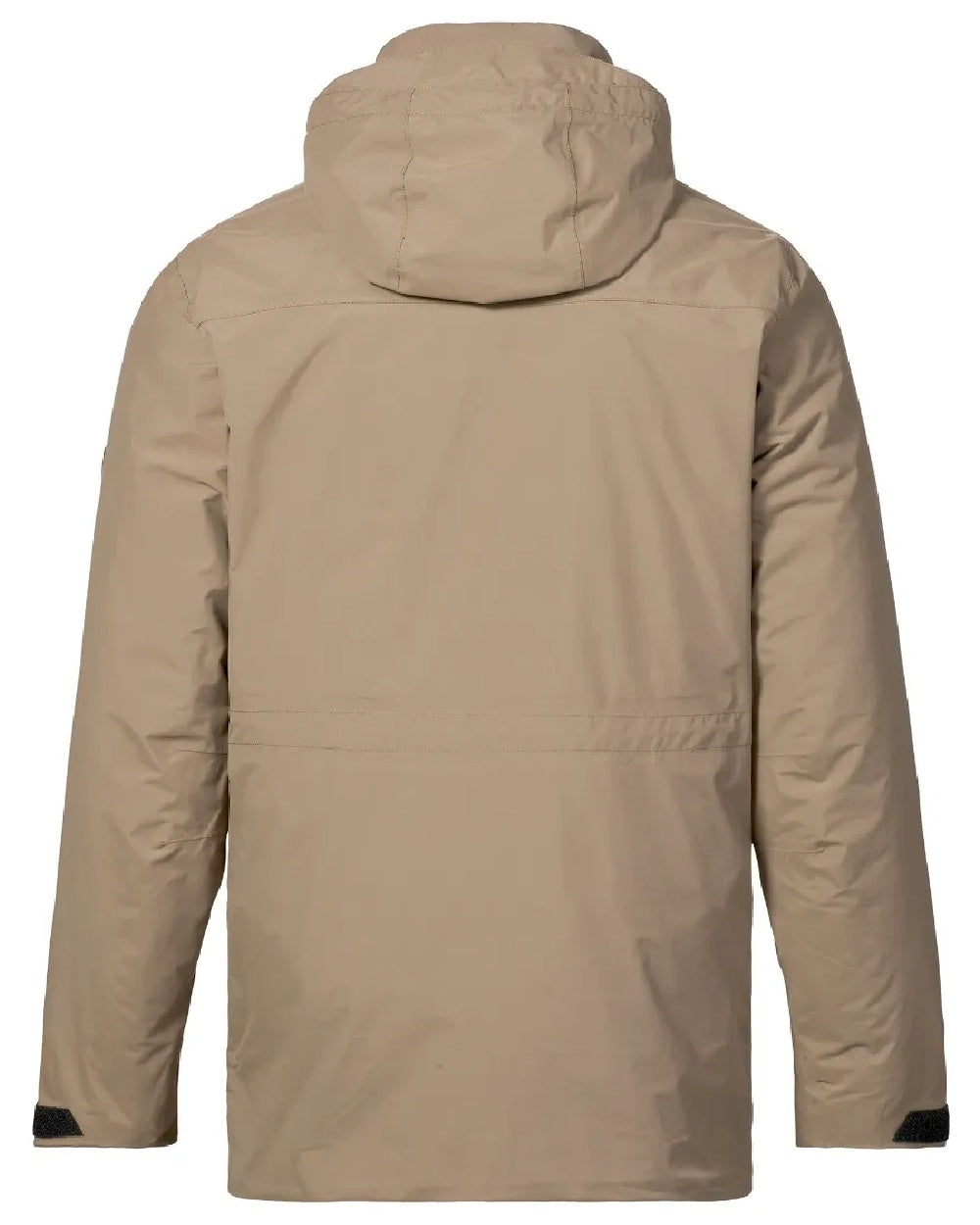 Crocodile coloured Musto Mens Marina Primaloft 3 in 1 Parka on white background 