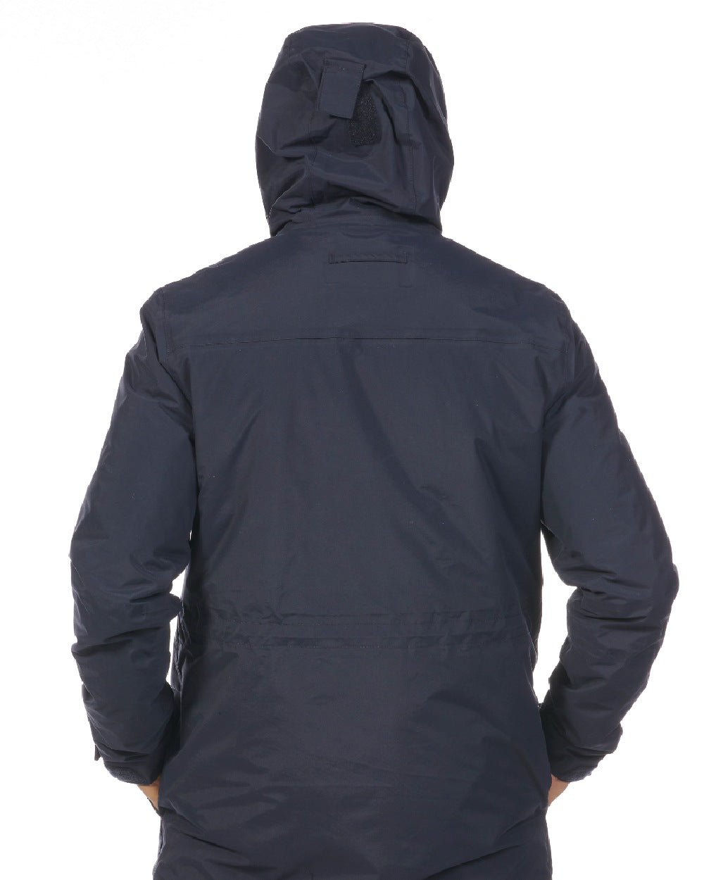 Navy coloured Musto Mens Marina Primaloft 3 in 1 Parka on white background 