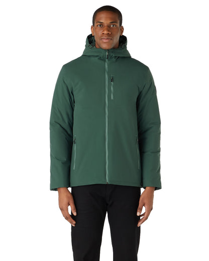 Darkest Spruce coloured Musto Mens Marina Primaloft Rain Jacket on white background 