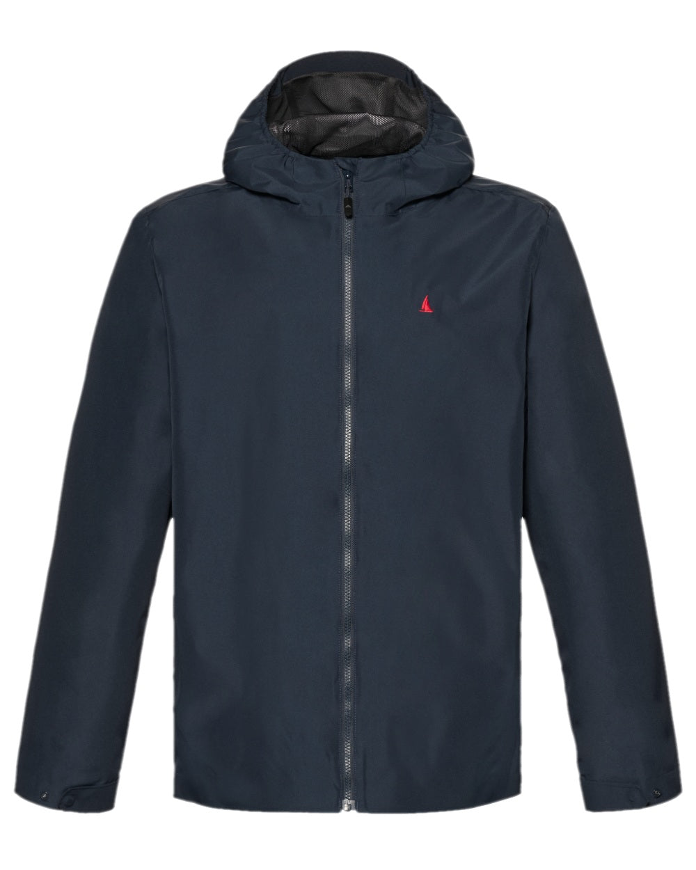 Navy Coloured Musto Mens Original Rain Jacket on white background 