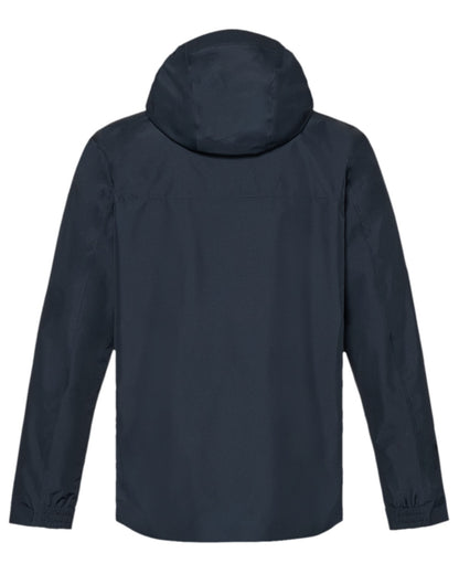 Navy Coloured Musto Mens Original Rain Jacket on white background 