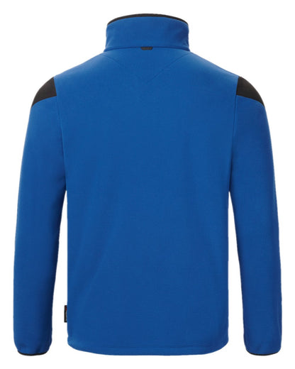 Mazarine Blue Coloured Musto Mens Polartec Snap Pullover Fleece on white background 