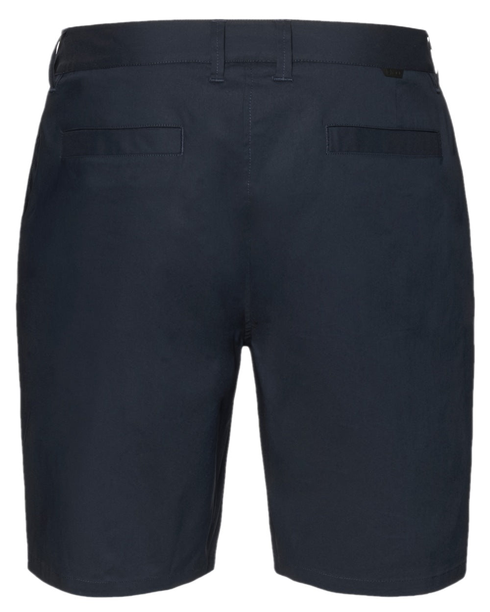 Navy Coloured Musto Mens Rib Fast Dry Shorts on white background 