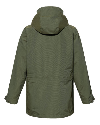 Deep Green Coloured Musto Mens Westmoor Waterproof Jacket on White Background 