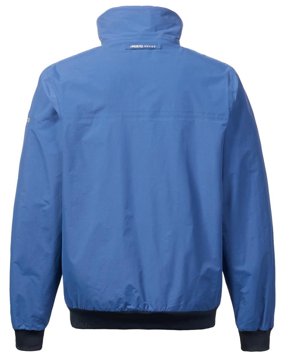 Marine Blue coloured Musto Snug Blouson Jacket 2.0 on white background 