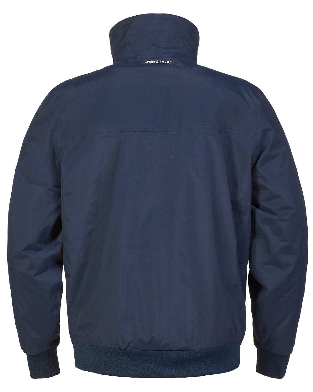 Navy Carbon coloured Musto Snug Blouson Jacket 2.0 on white background 