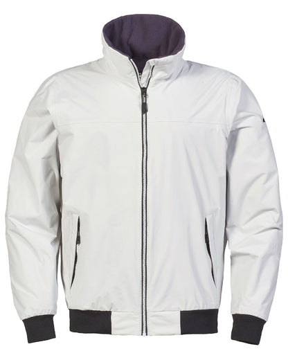 Platinum coloured Musto Snug Blouson Jacket 2.0 on white background 