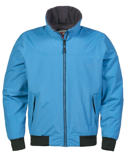 Vallarta Blue coloured Musto Snug Blouson Jacket 2.0 on white background 