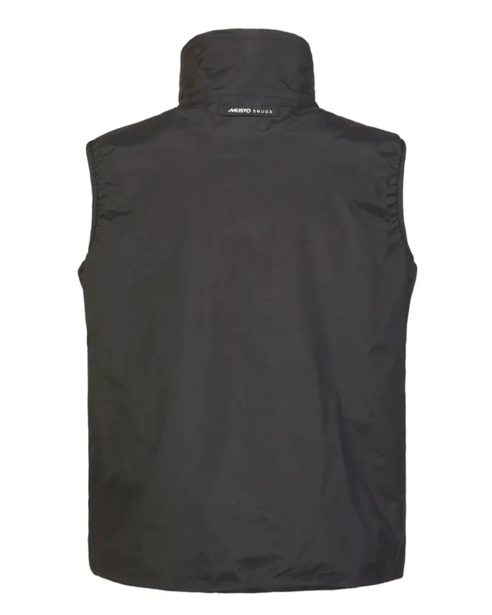 Black Coloured Musto Snug Vest 2.0 on white background 