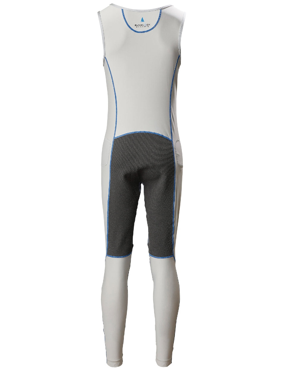 Light Grey Sky Diver coloured Musto Sunblock Dynamic Long John on white background 