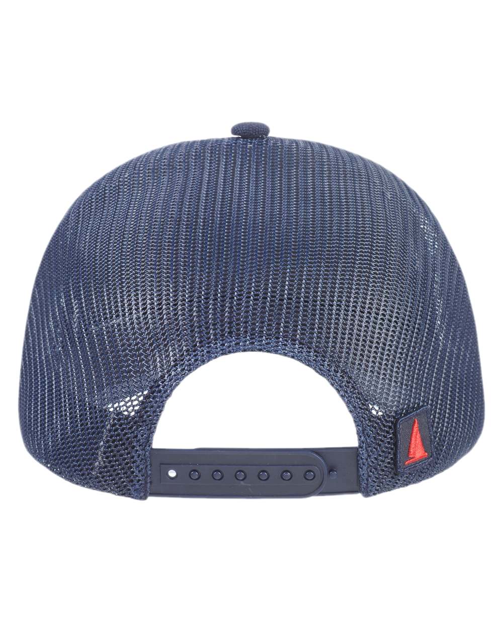 Navy Coloured Musto Trucker Cap on white background 